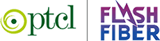 PTCL Flash Fiber logo